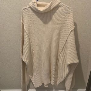 Zenana cowl neck sweater